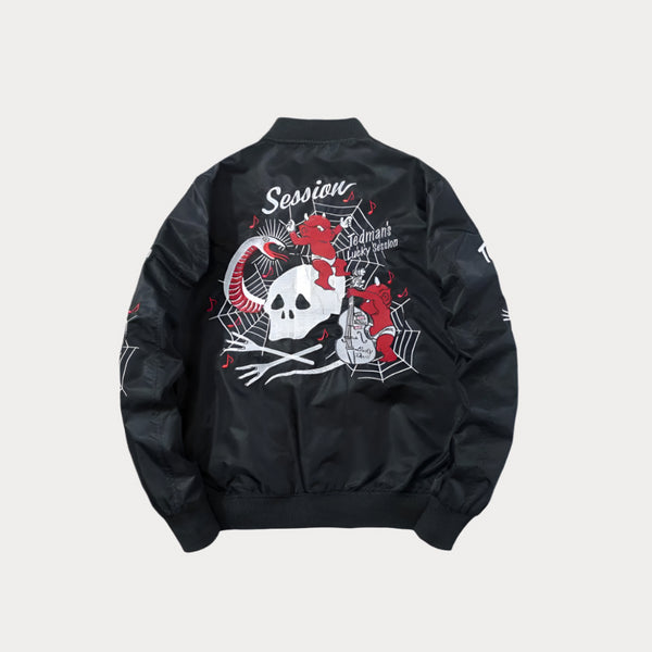 MA-1 Bomber Jacket – Embroidered Sukajan Pilot Windbreaker Japan Yokosuka Streetwear