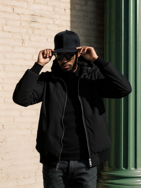 Thick Embroidered Baseball Winter Jacket