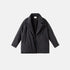 Cotton-padded Lapel Coat Puffer Jacket