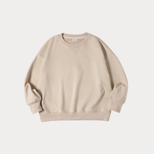 Premium Sweatshirt for Women – Solid Color, Minimalist Pullover, Casual Sweatshirt