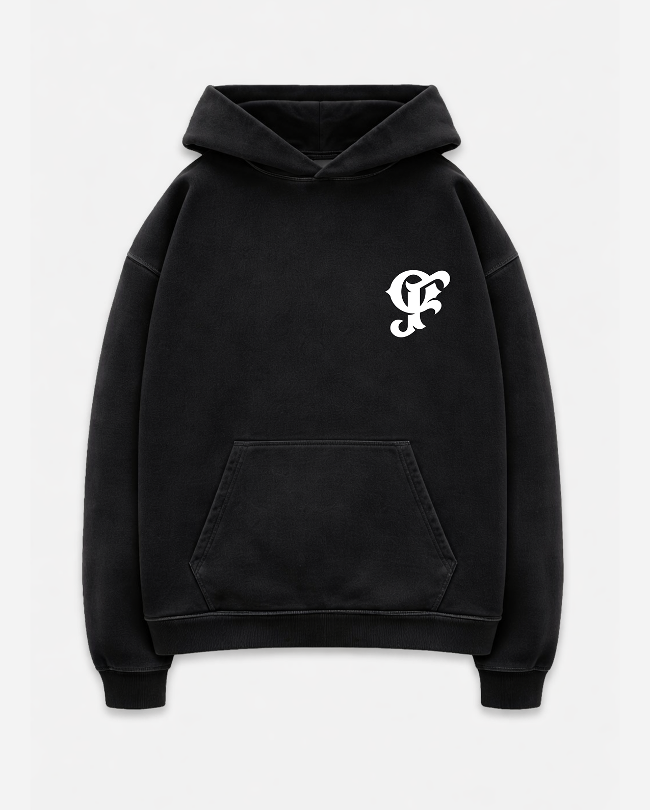 fallen angel v2 hoodie black