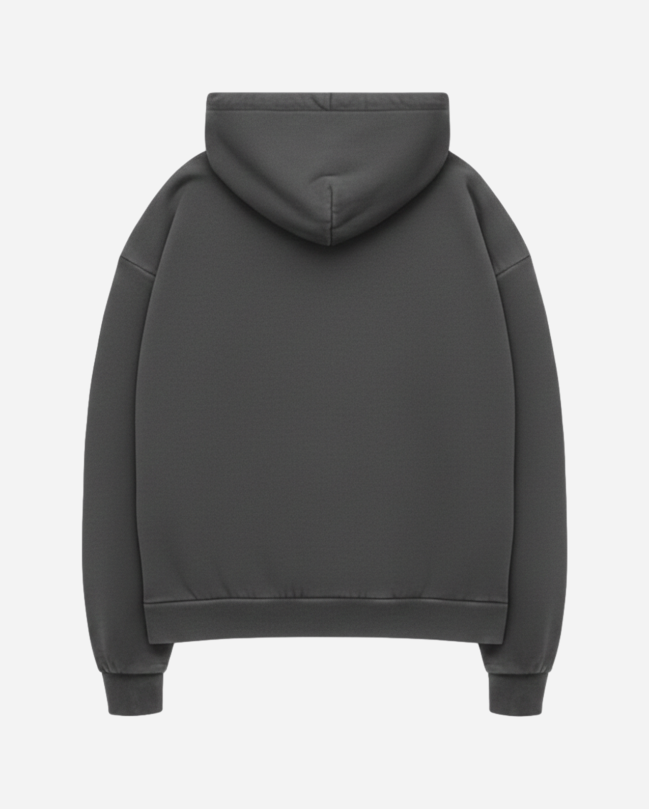 Hoodie with oddfish double logo gray blue