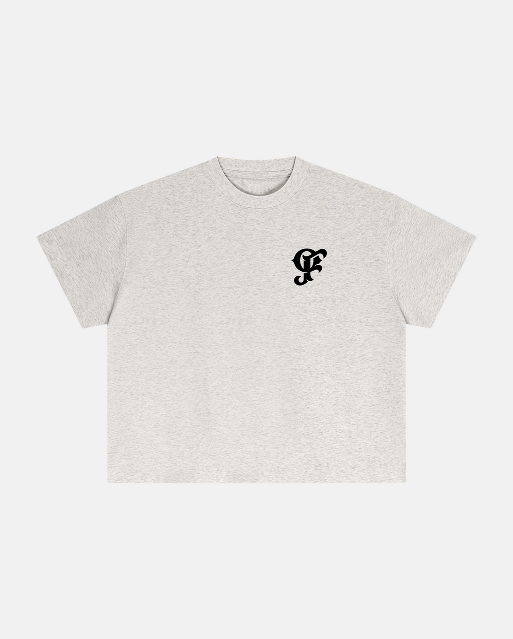 japanese tattoo tee oat gray